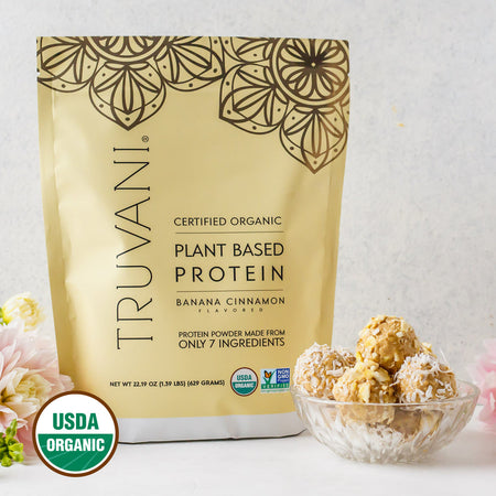 Truvani Plant Protein Powder - Banana Cinnamon