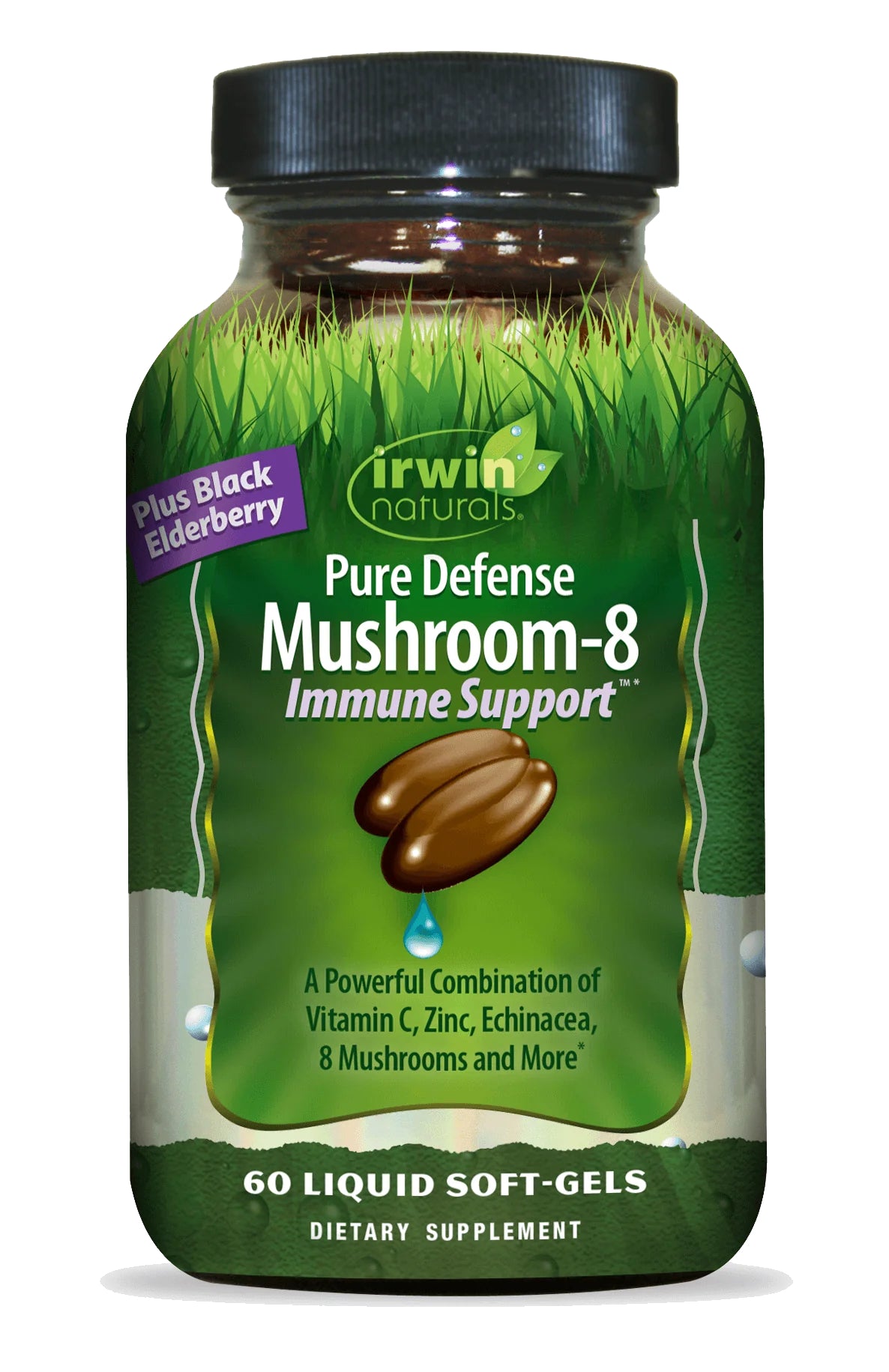 Irwin Pure Defense Mushroom 8 60sg-[HealthWay]