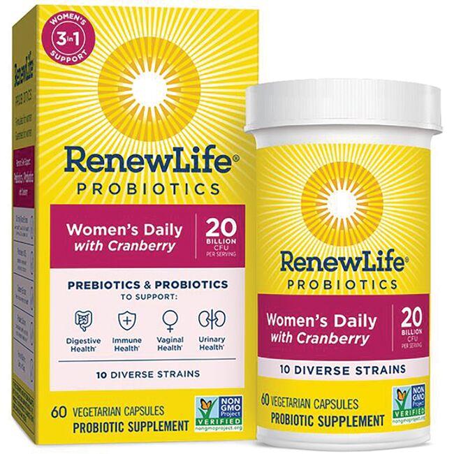 Renew Life Womens Daily Probiotic 60cp