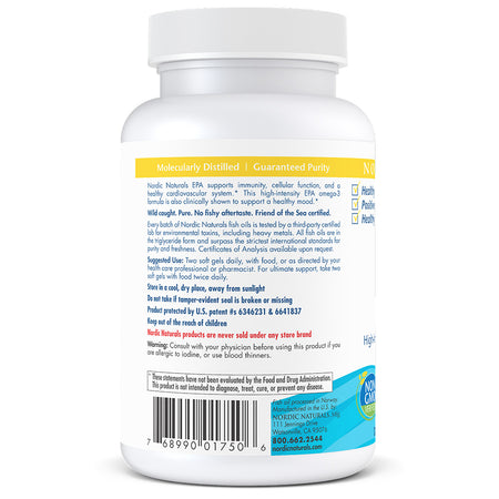 Nordic EPA Lemon 60sg-[HealthWay]