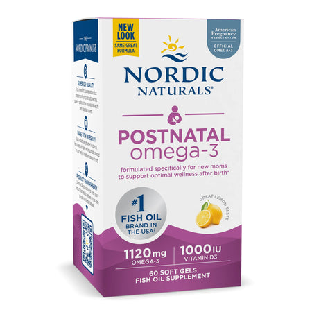 Nordic Postnatal Omega3 60sg-[HealthWay]