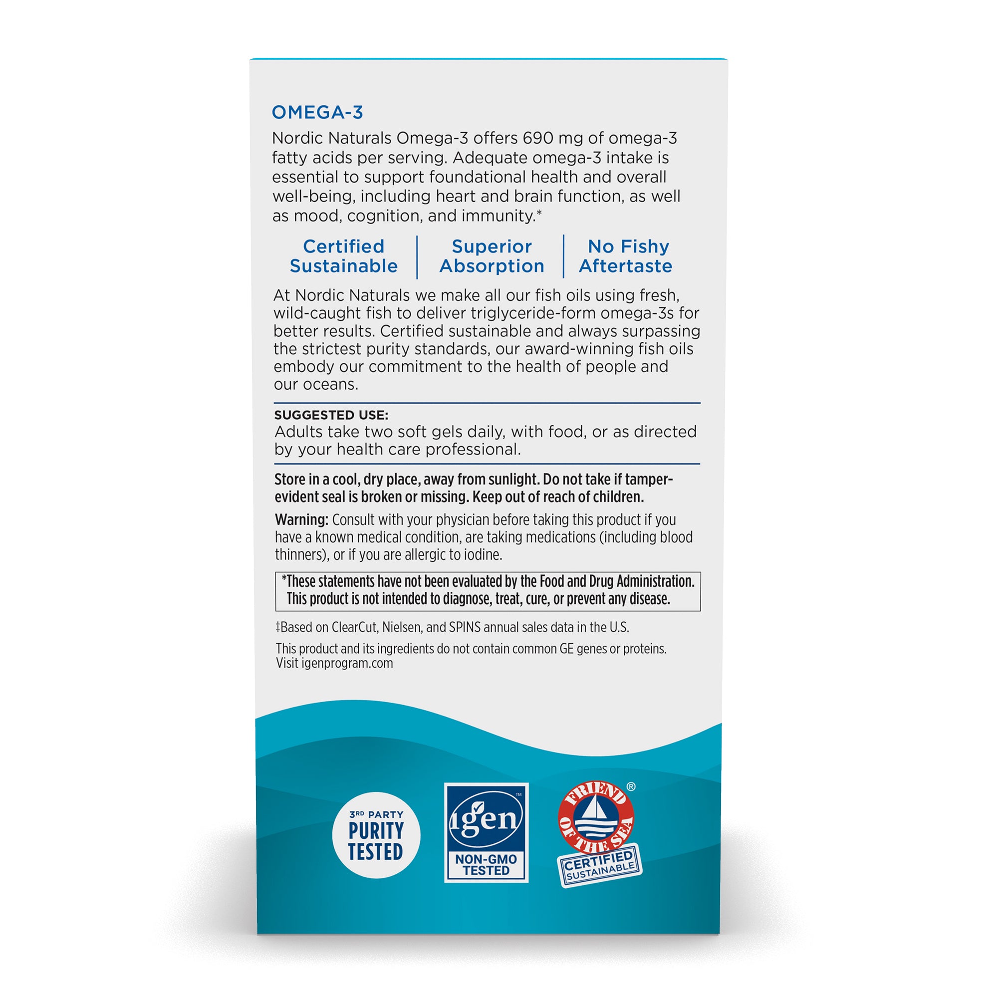 Nordic Omega 3 Lemon 60sg-[HealthWay]