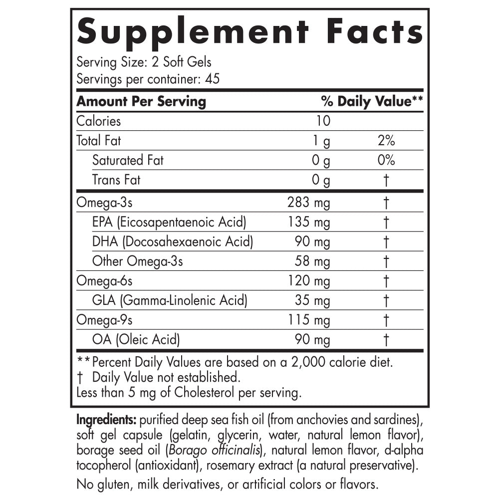 Nordic Kids Omega 3-6-9  90sg-[HealthWay]