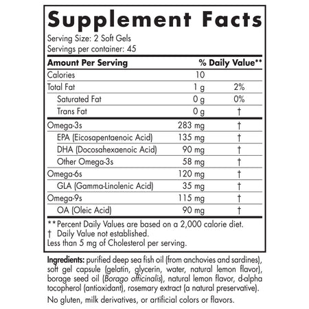 Nordic Kids Omega 3-6-9  90sg-[HealthWay]