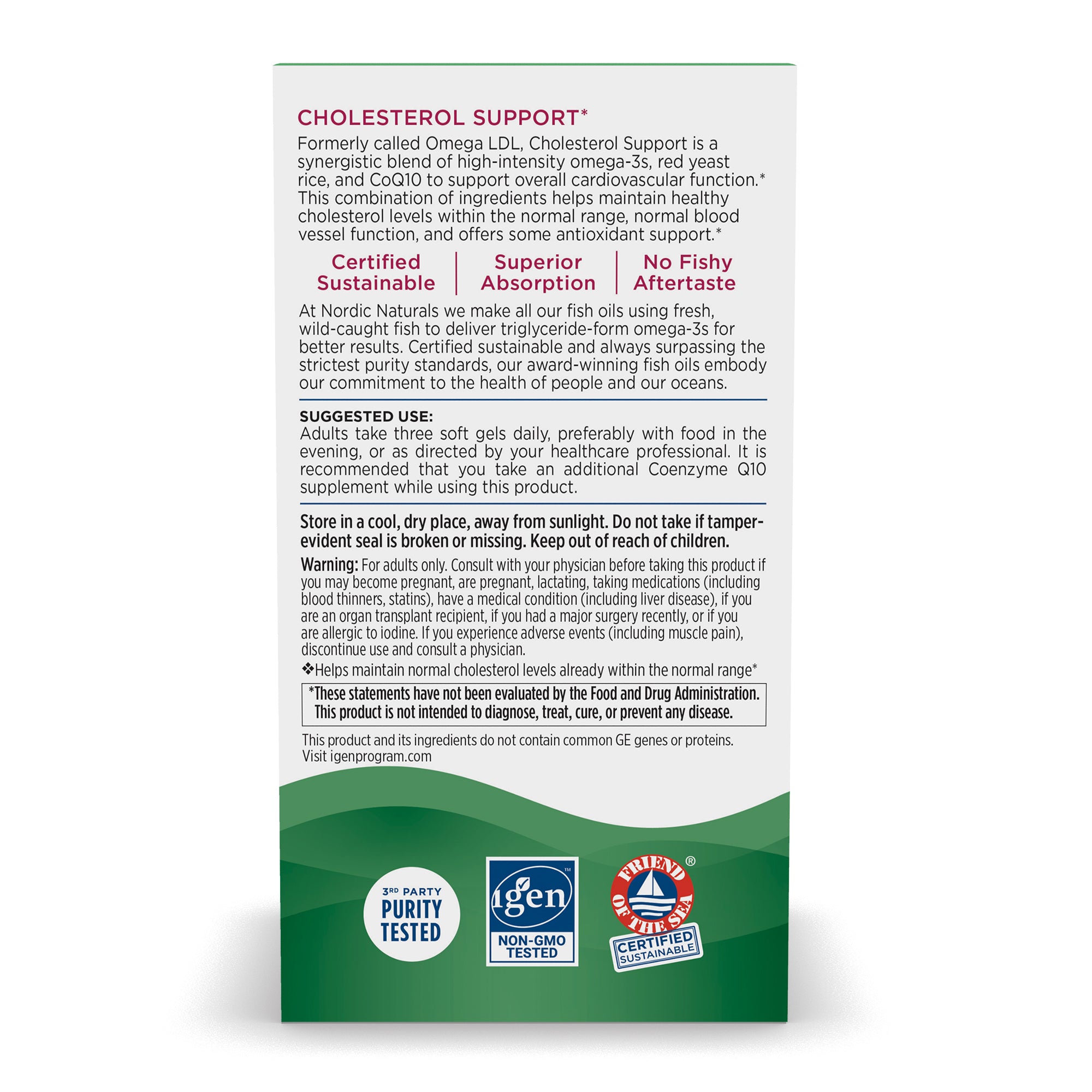 side of product panel