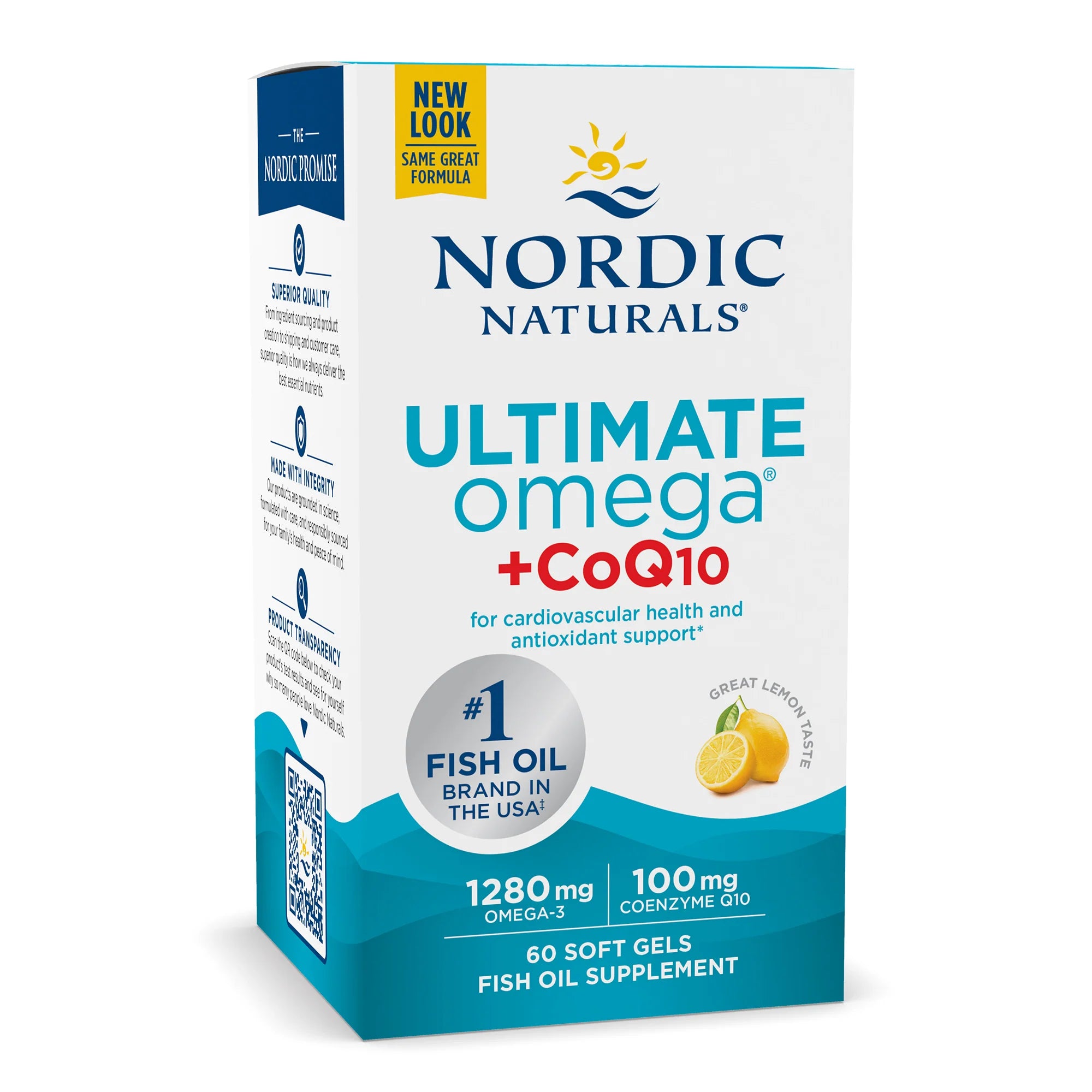 Nordic Ultimate Omega CoQ10 120c