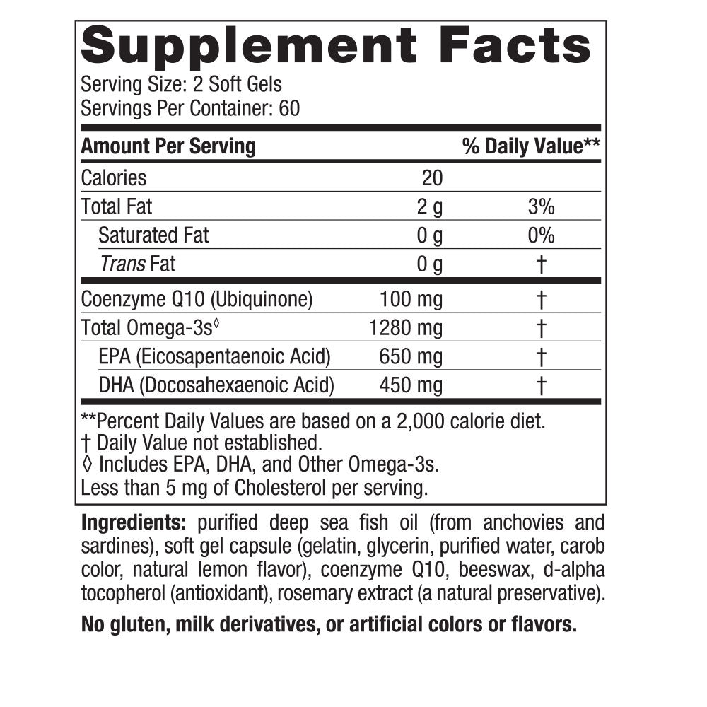 supplement facts panel