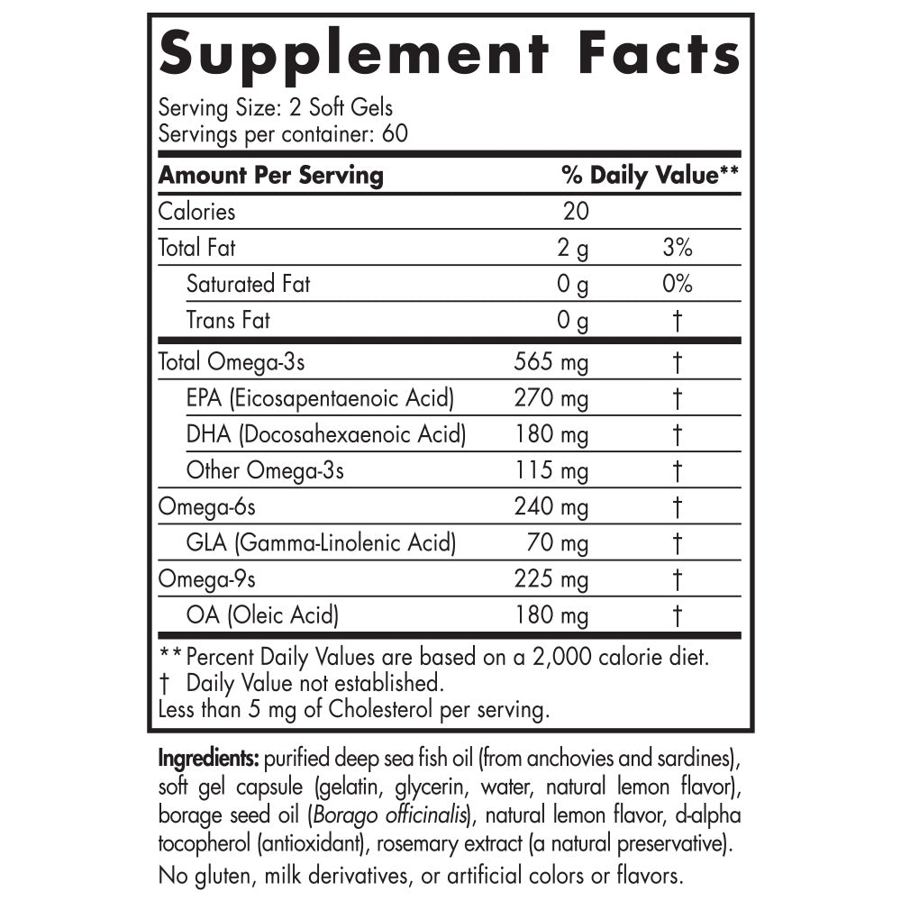 Nordic Complete Omega 120sg-[HealthWay]