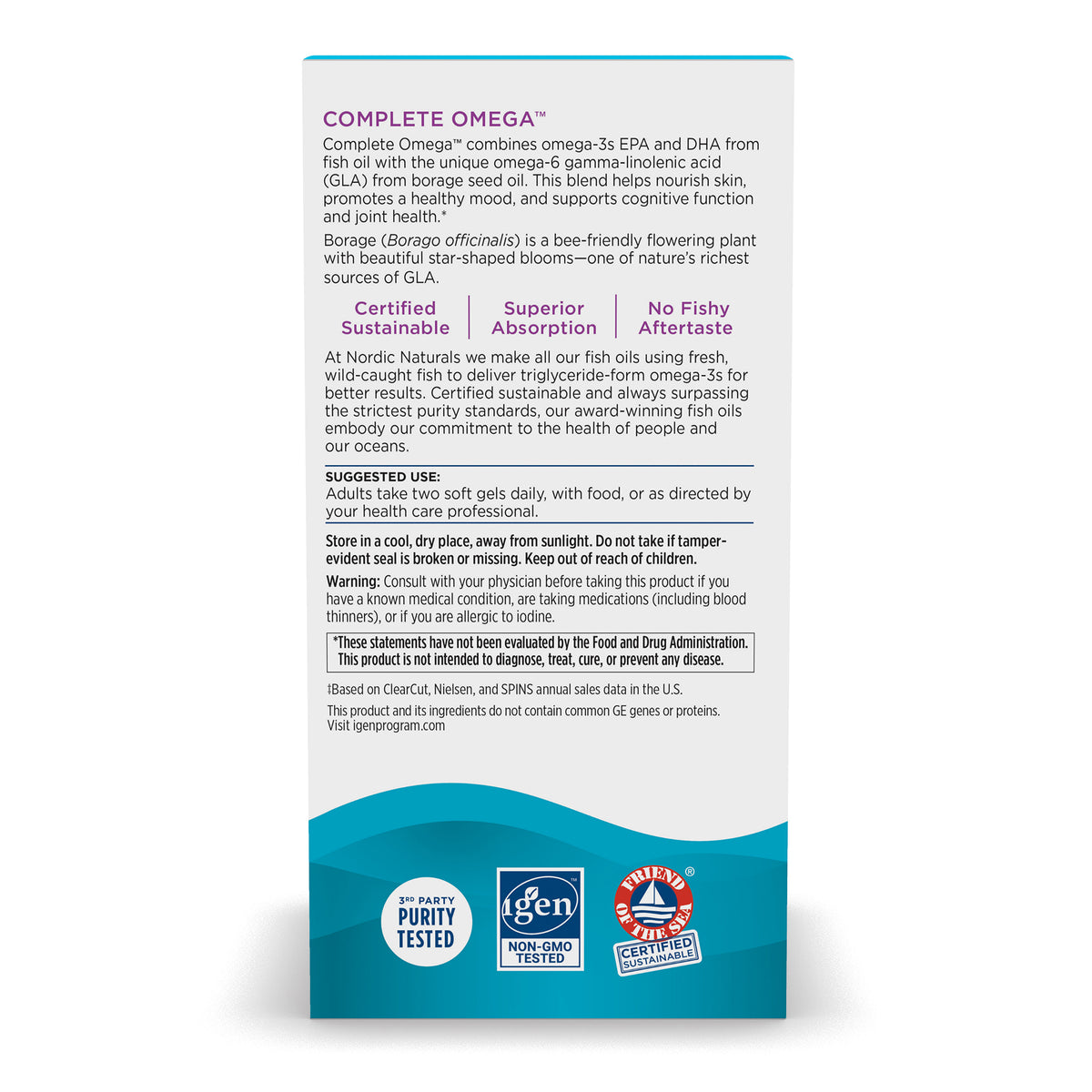 Nordic Complete Omega 120sg-[HealthWay]