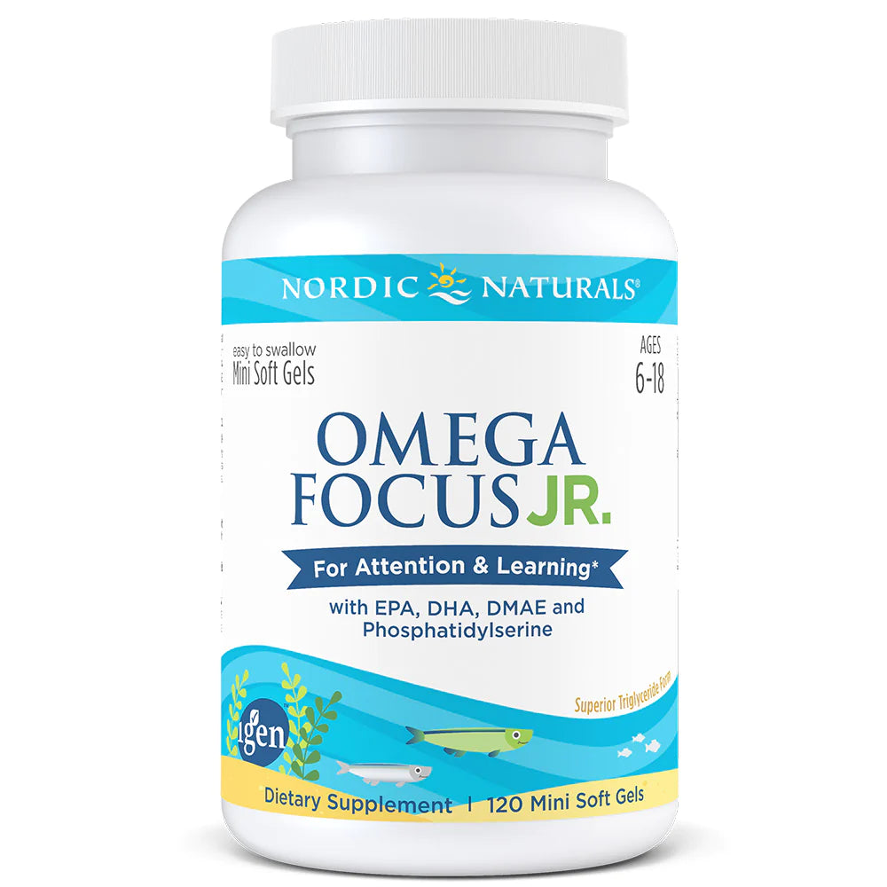 Nordic Omega Focus Junior 120sg-[HealthWay]