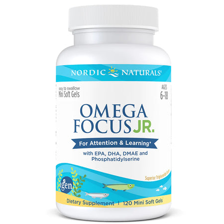 Nordic Omega Focus Junior 120sg-[HealthWay]