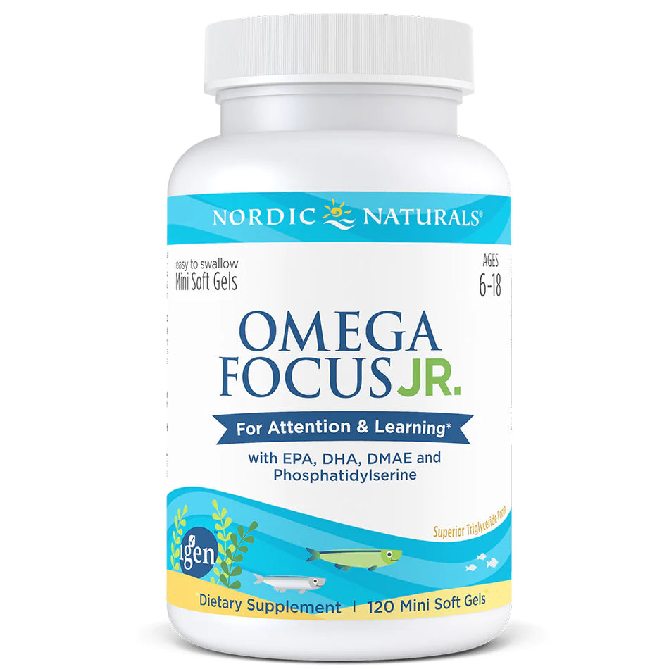 Nordic Omega Focus Junior 120sg-[HealthWay]
