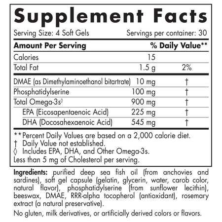 Nordic Omega Focus Junior 120sg-[HealthWay]