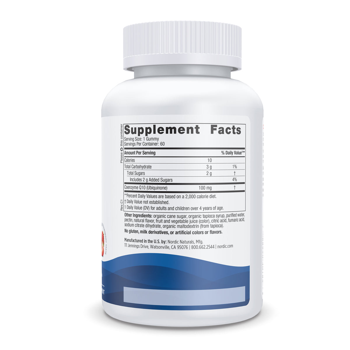 Nordic CoQ10 100mg 60ch-[HealthWay]