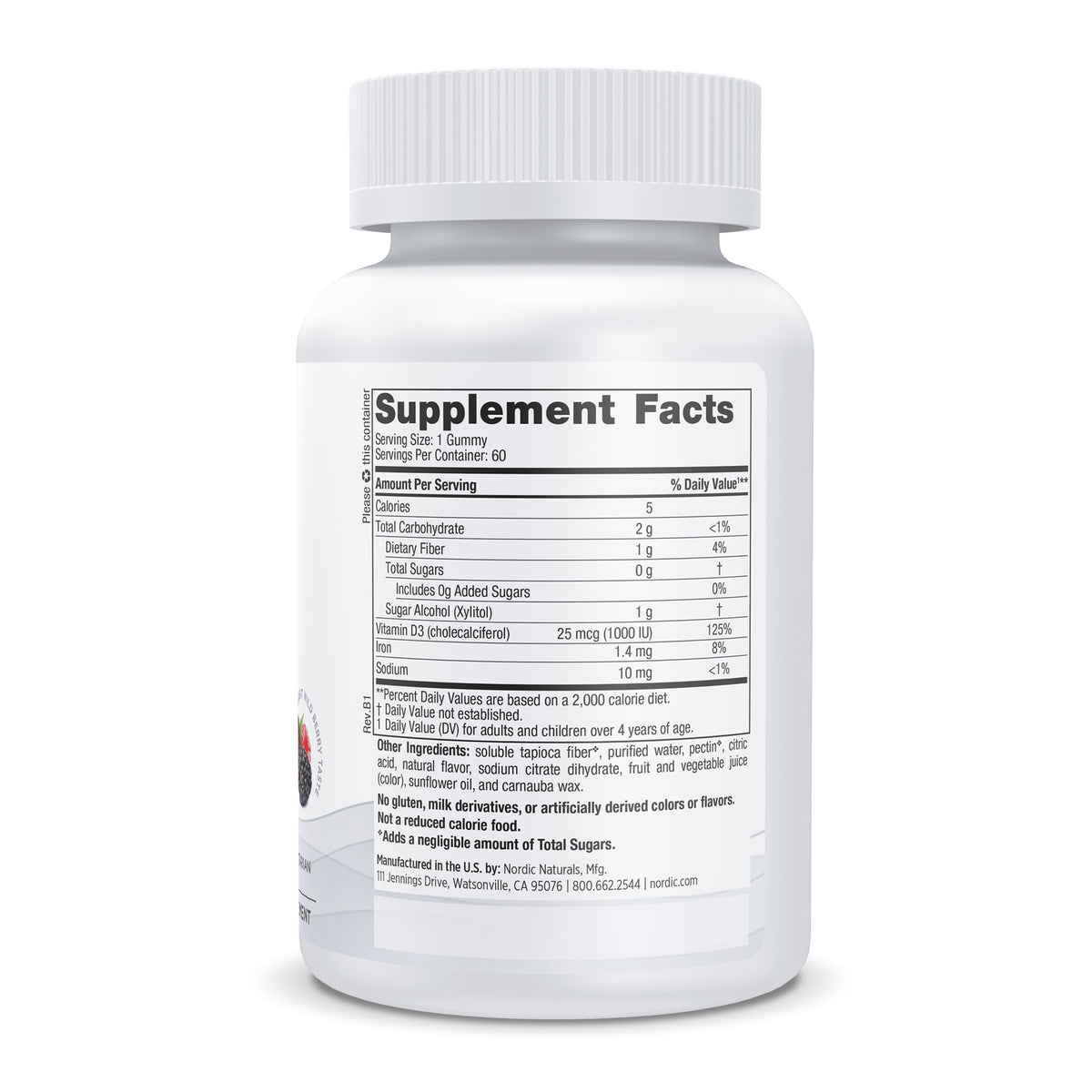 product supplement facts