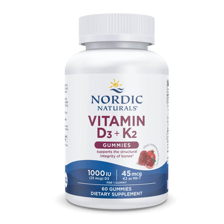 Nordic Naturals D3 K2 60ch-[HealthWay]