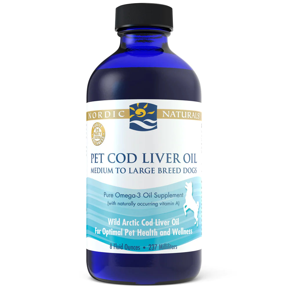 Nordic Pet Cod Liver Oil 8oz-[HealthWay]