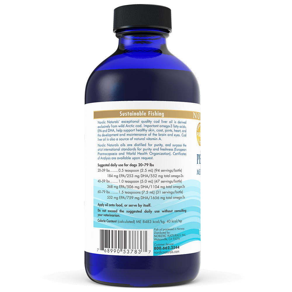 Nordic Pet Cod Liver Oil 8oz-[HealthWay]
