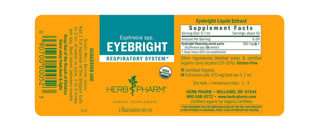 Herb Pharm Eyebright 1oz-[HealthWay]