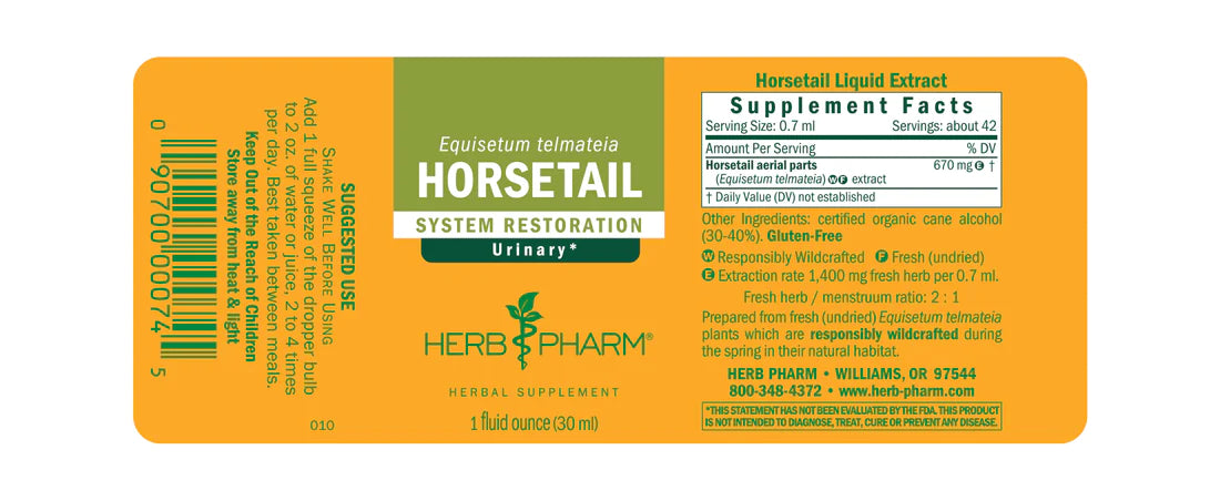 Herb Pharm Horsetail 1oz-[HealthWay]