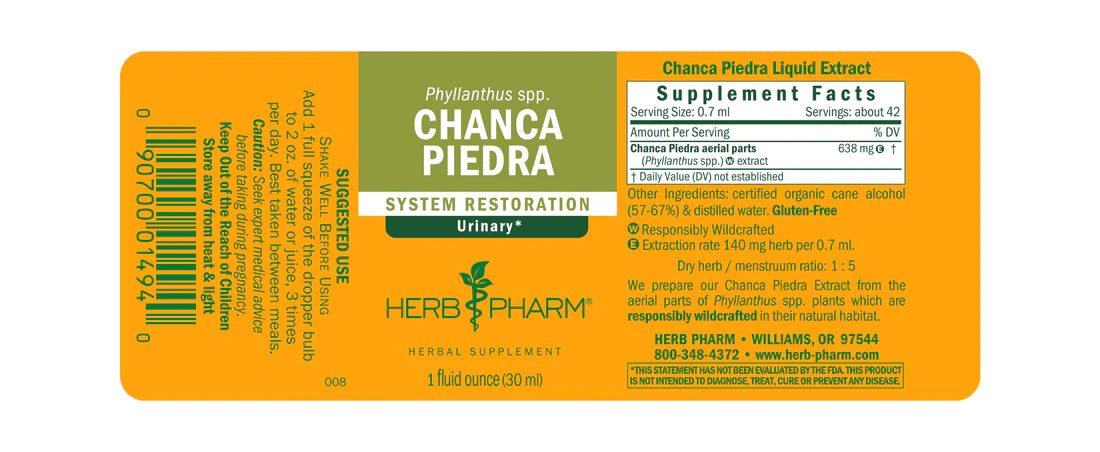 Herb Pharm Chanca Piedra 1oz-[HealthWay]