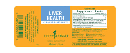 Herb Pharm Liver Health 1oz-[HealthWay]