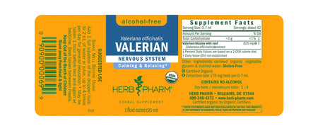 Herb Pharm Valerian AF 1oz-[HealthWay]