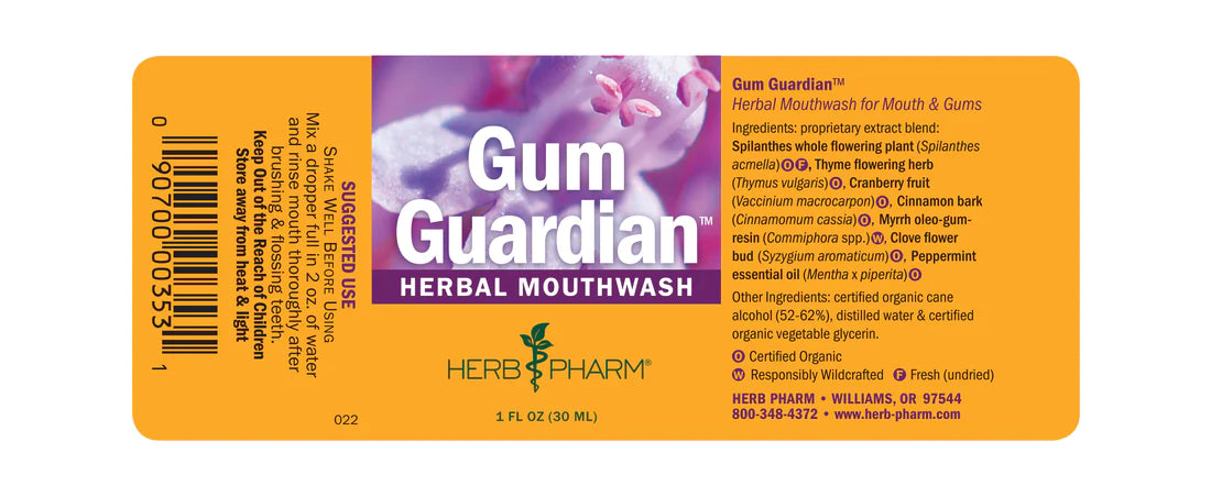 Herb Pharm Gum Guardian 1oz-[HealthWay]