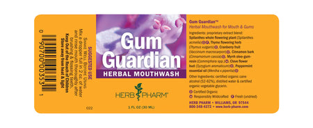 Herb Pharm Gum Guardian 1oz-[HealthWay]