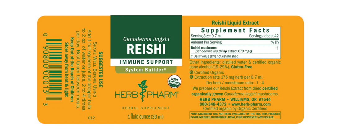 Herb Pharm Reishi 1oz-[HealthWay]