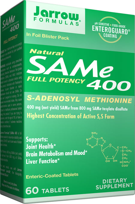 Jarrow SamE 400mg 60t-[HealthWay]