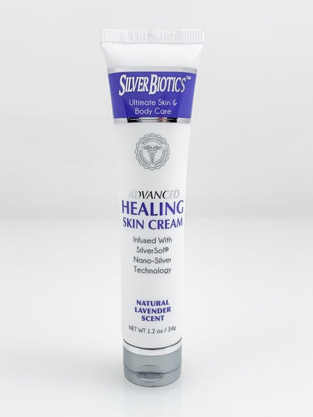 Front Label ABLabs Healing Silver Cream Lavender | Healthway