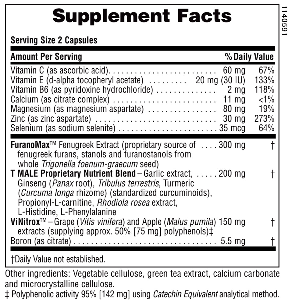 Natures Plus T Male 60cp-[HealthWay]