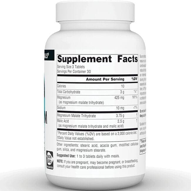Source Naturals Magnesium Malate 90tb
