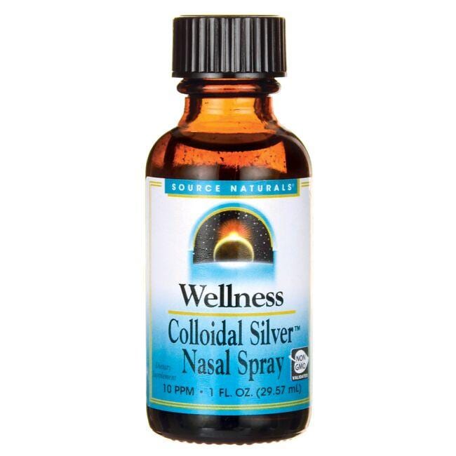 Source Naturals Wellness Silver Nasal Spray 1oz