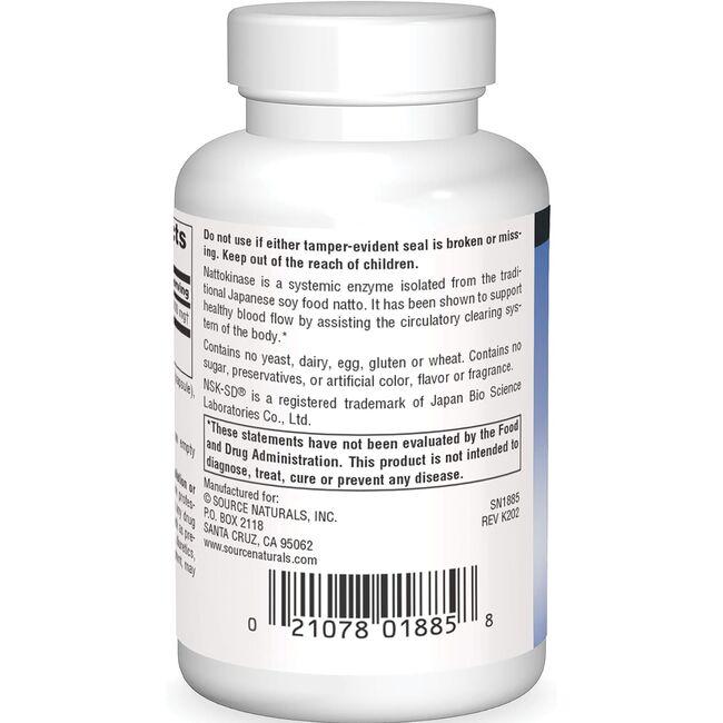 Source Naturals Nattokinase 60cp-[HealthWay]