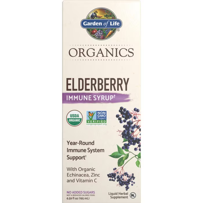 Garden of Life Elderberry Syrup 6.59oz