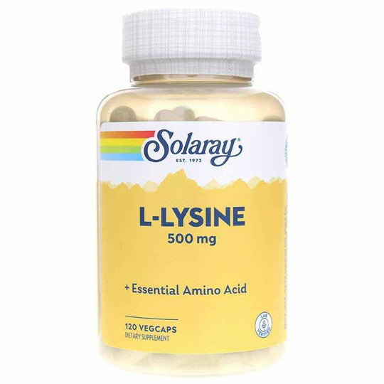 Solaray L-Lysine 500mg 120cp-[HealthWay]