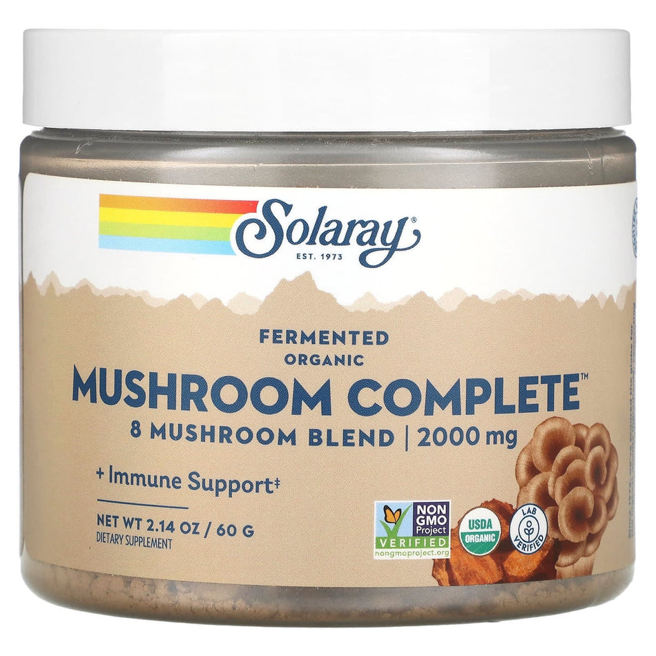 Solaray Mushroom Complete Powder 2oz