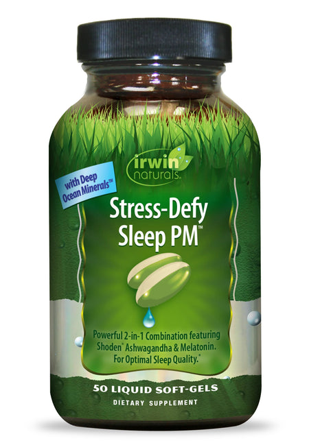 Irwin Stress Defy Sleep PM 60sg-[HealthWay]