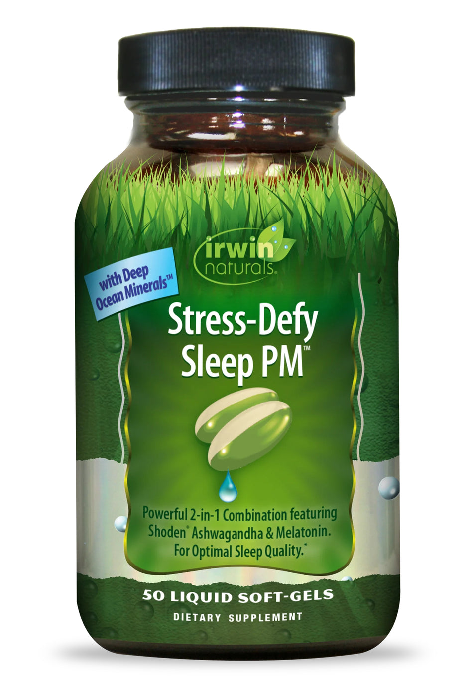 Irwin Stress Defy Sleep PM 60sg-[HealthWay]