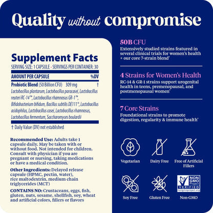 Enzymedica Probiotic Women 50B 60cp