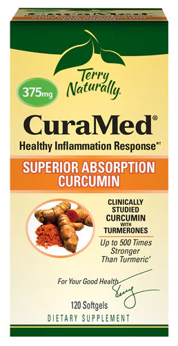 Terry Naturally CuraMed 375mg 120sg-[HealthWay]