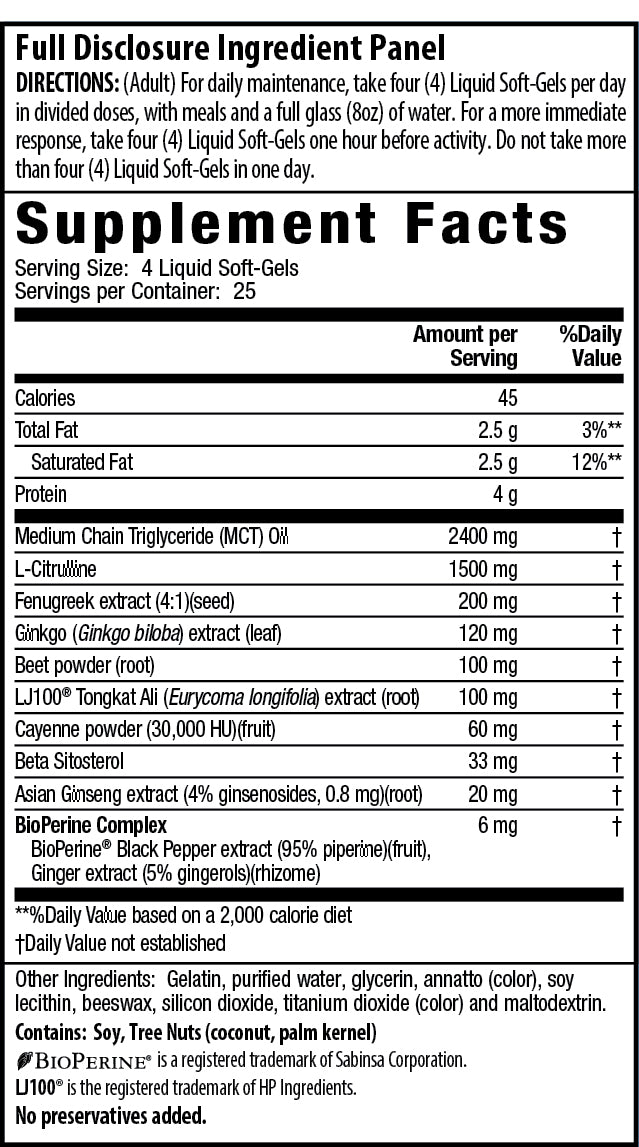 Irwin Naturals Testosterone Up Red 100sg