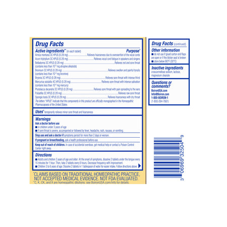 Boiron Throat Calm 60tb-[HealthWay]