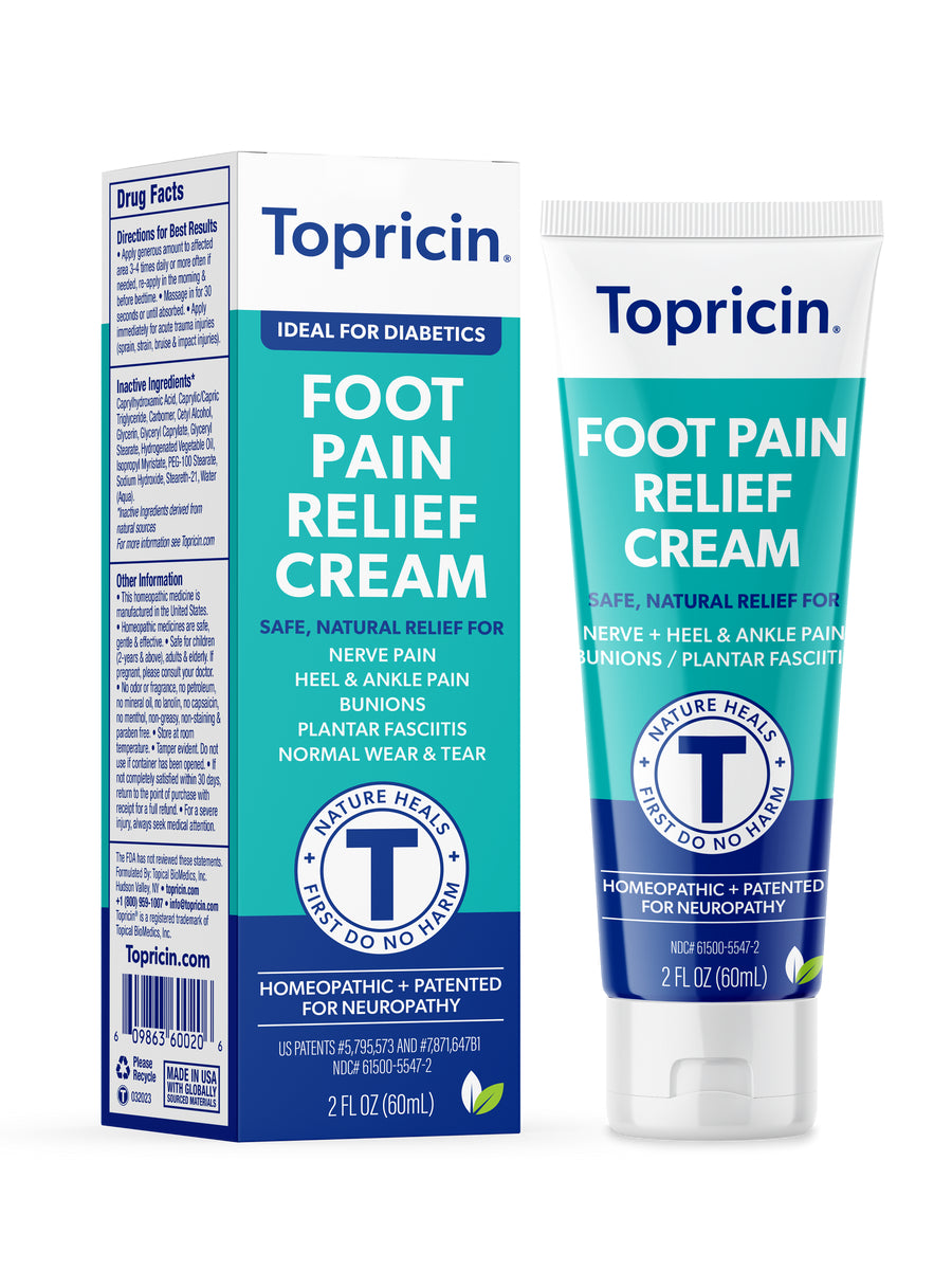 Topricin Foot Cream 2oz-[HealthWay]