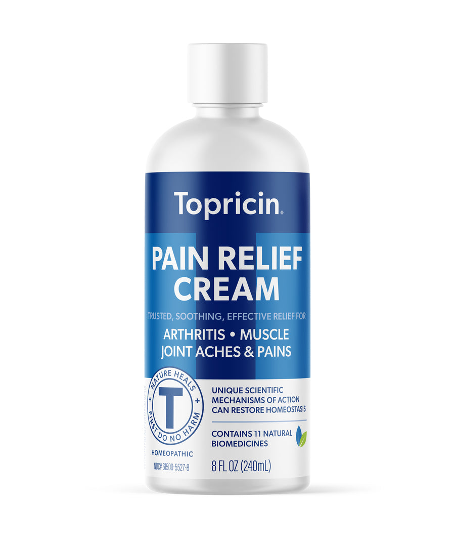 Topricin Pain Relief Cream 8oz-[HealthWay]