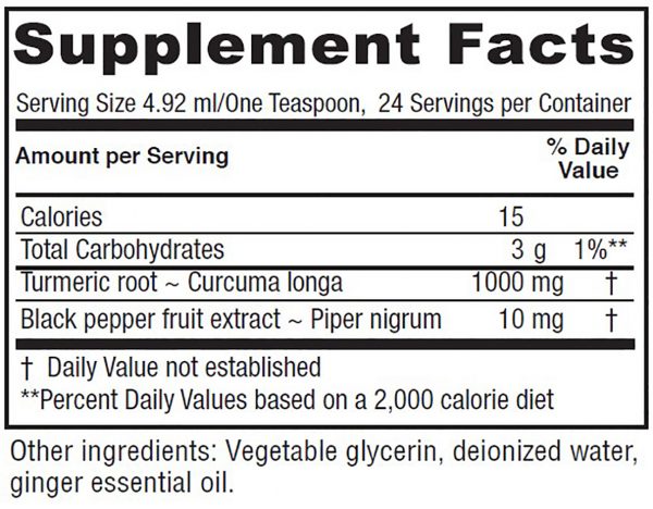 Vitanica Turmeric Tonic 4oz