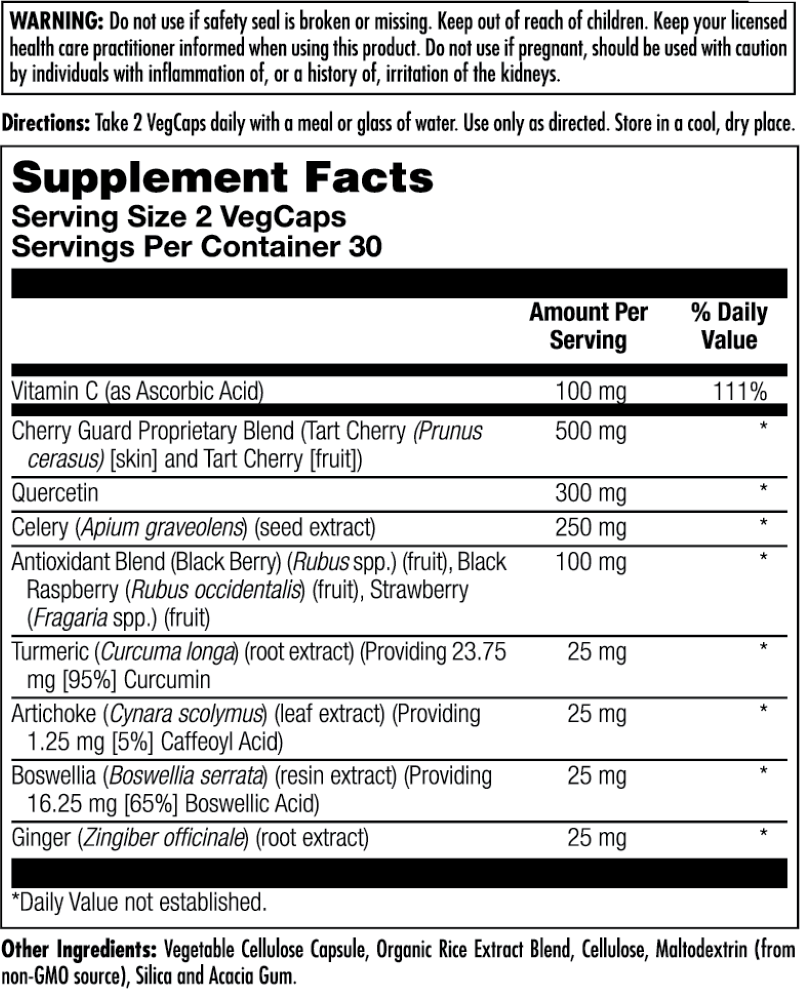 Supplements - Kal Uric Acid Flush 60tb