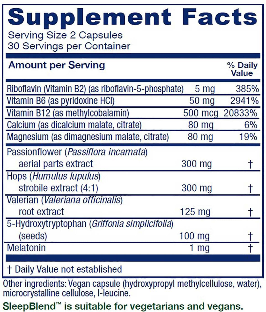 Vitanica SleepBlend 60cp-[HealthWay]